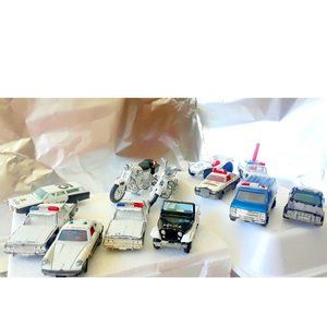 Antique Mini Police Car collection - 13 pcs
